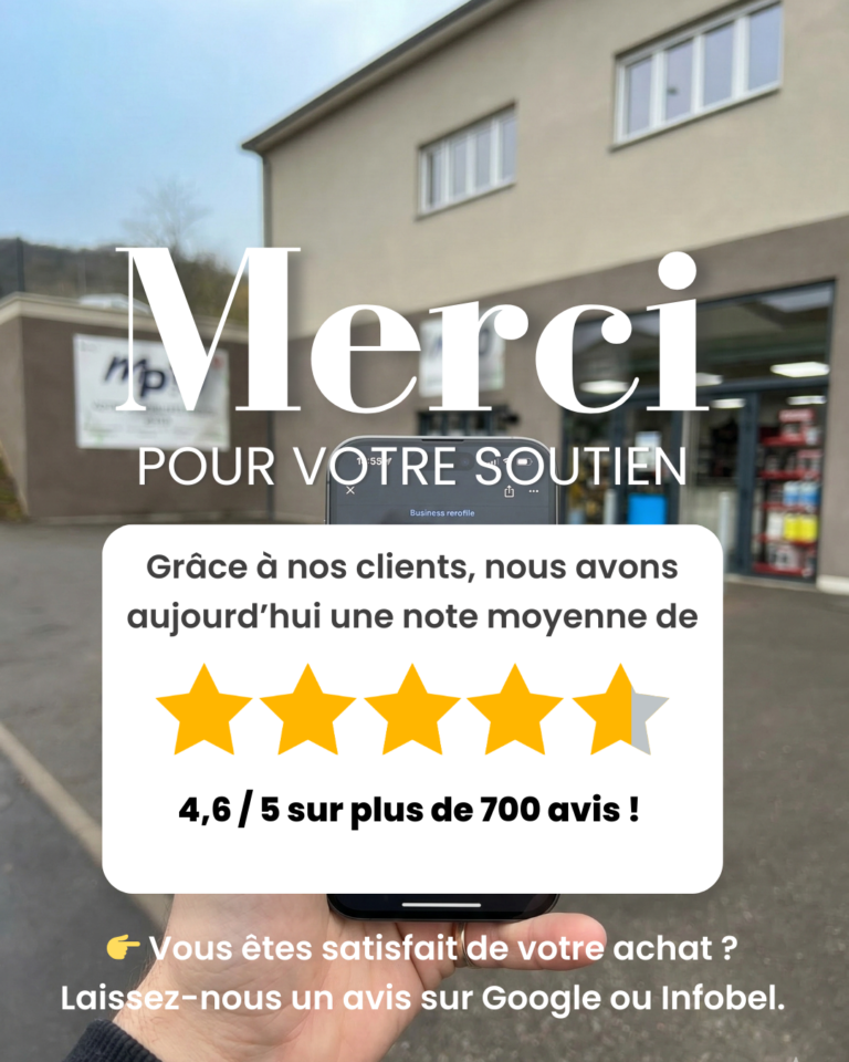 Grâce à nos clients, nous avons aujourd’hui une note moyenne de (3)